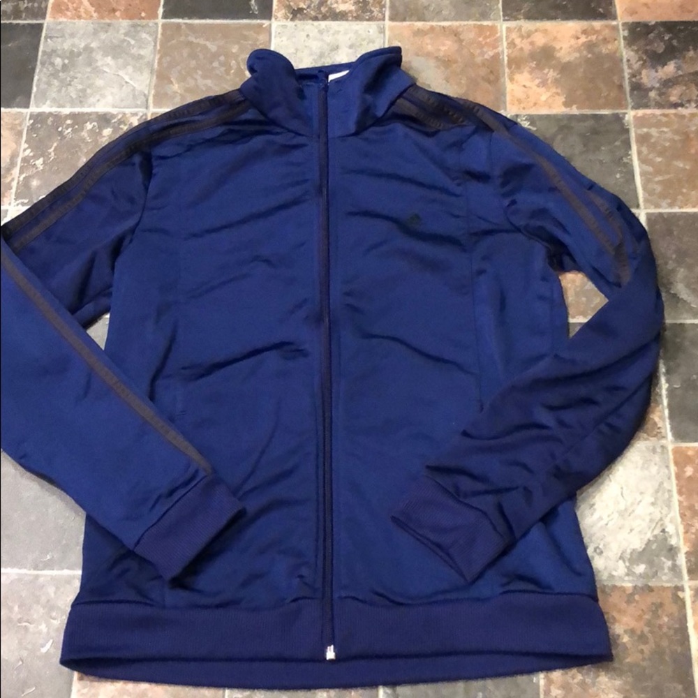 Adidas zip down jacket